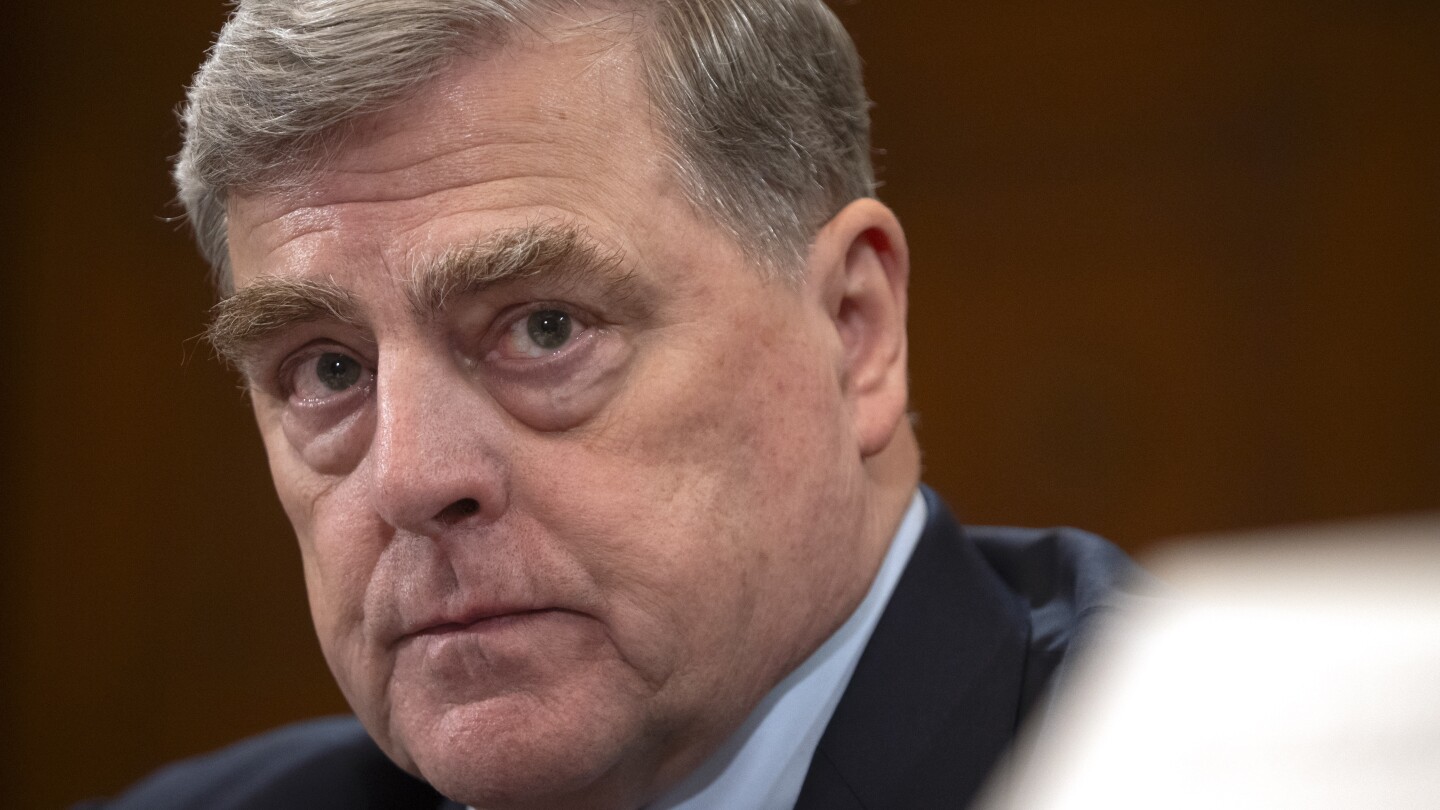 Defense secretary pulls Trump critic Gen. Milley's security clearance and protective detail