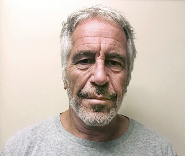 FILE — This March 28, 2017 photo, provided by the New York State Sex Offender Registry, shows Jeffrey Epstein. The Justice Department’s watchdog said Tuesday that “a combination of negligence and misconduct” enabled Jeffrey Epstein to take his own life at a federal jail in New York City. (New York State Sex Offender Registry via AP, File)