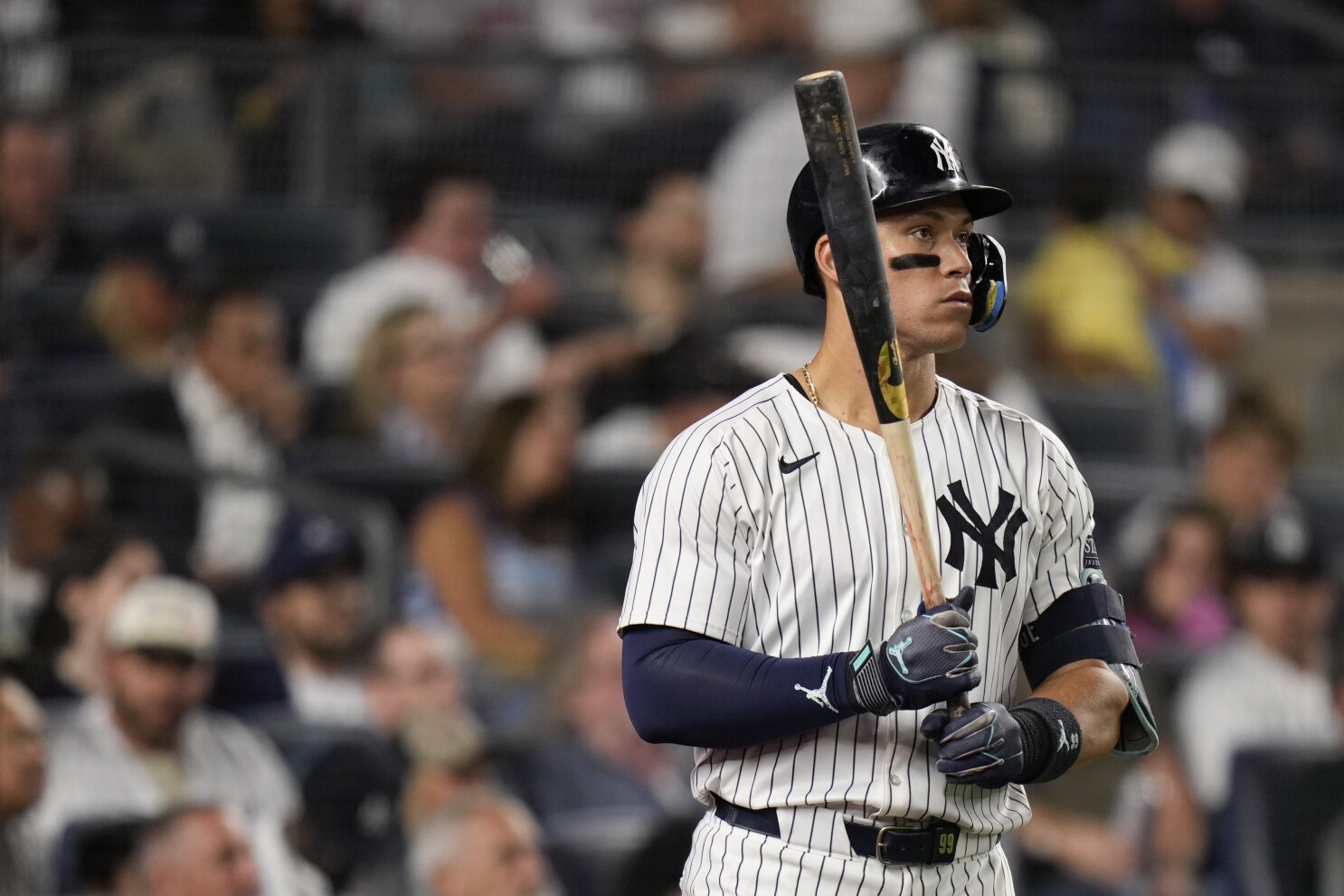 La racha sin jonrones de Aaron Judge se extiende a 16 juegos, la mayor cantidad en su carrera