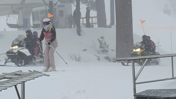 FILE - Rescues crews work at the scene of an avalanche at the Palisades Tahoe ski resort on Wednesday, Jan. 10, 2024, near Lake Tahoe, Calif. As a massive winter storm dumped snow across much of the western U.S., winter sport enthusiasts headed to ski resorts and backcountry slopes ahead of the long Martin Luther King Jr. Day weekend. But in many areas, the storm brought a high risk of avalanche conditions. (Mark Sponsler via AP, File)