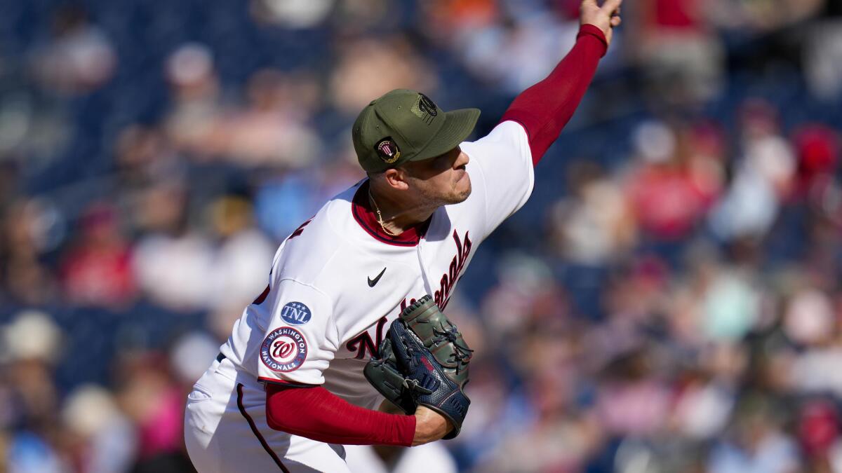 Corbin wins consecutive starts, Nationals beat Tigers