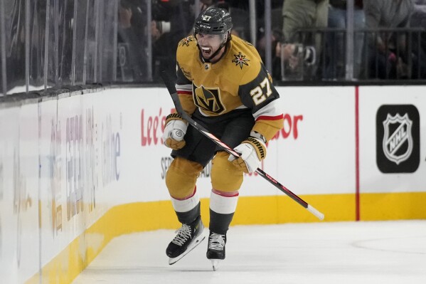 Golden Knights' Alex Pietrangelo gives new meaning to sacrifice, on and off  the ice