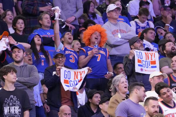 With Knicks into 2nd round, New Yorkers back, brash as ever