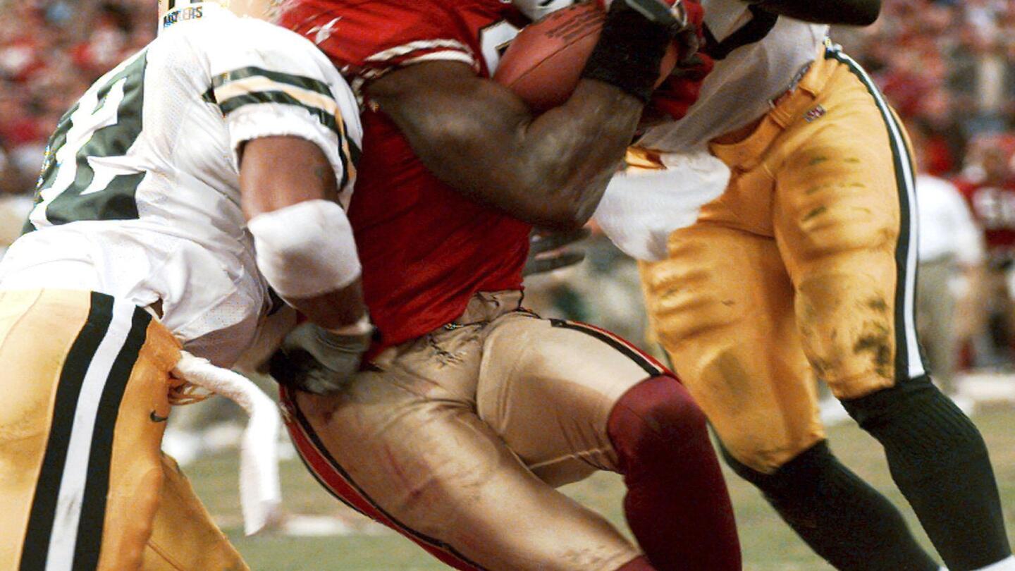 From non-fumbles to Favre dominance: Packers & 49ers have memorable playoff  history