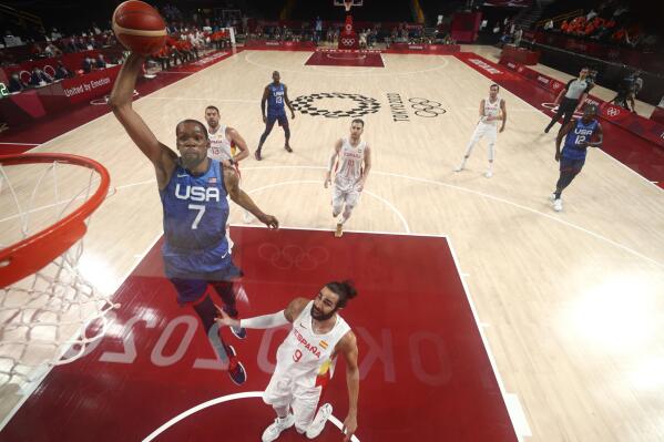 Olympic Basketball 2021: Kevin Durant, Team USA Beat Spain to