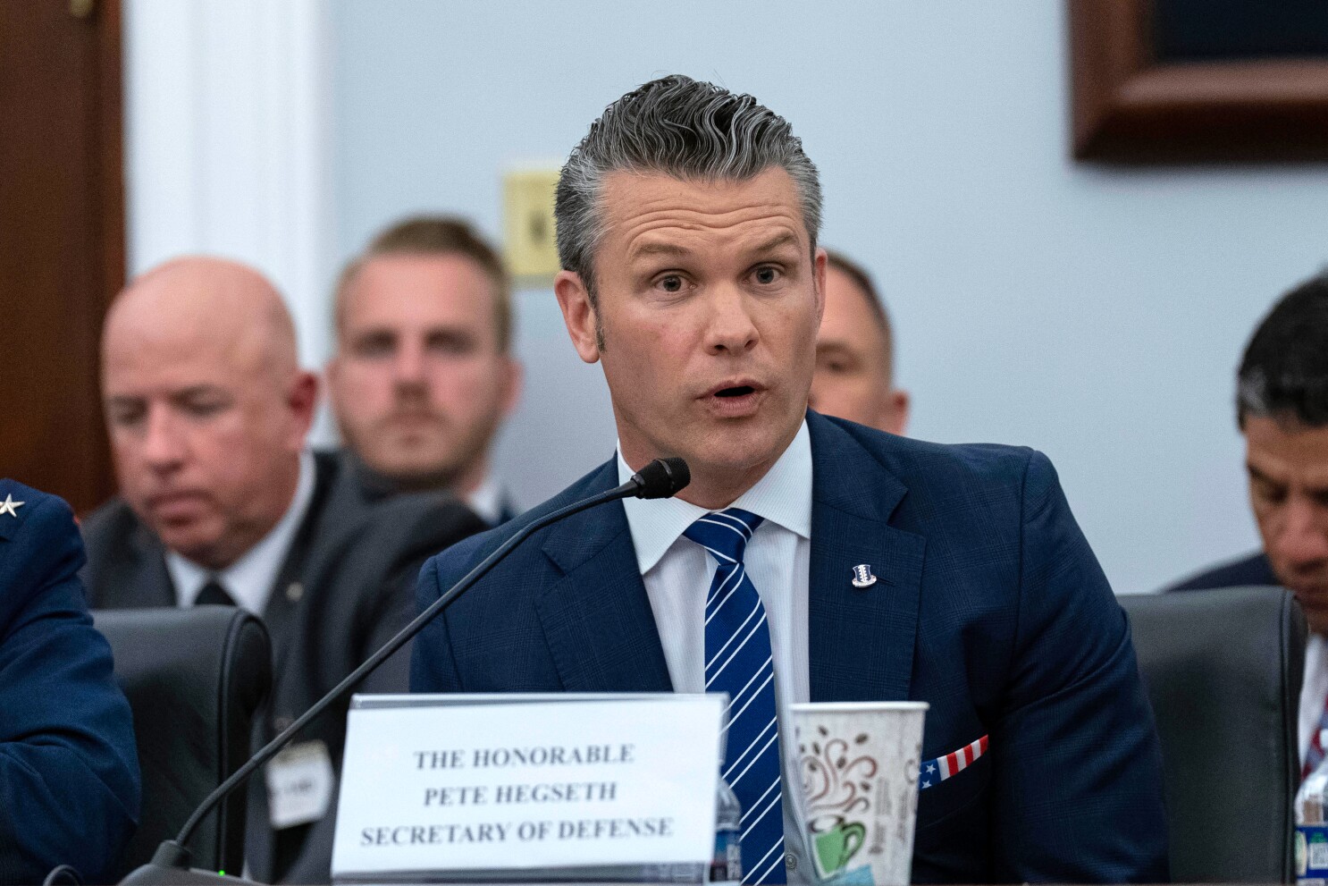Hegseth faces Democrats in Congress for first time since Signal leaks