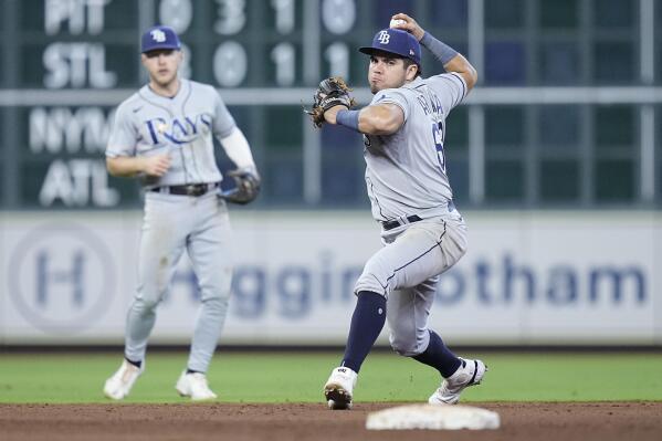 Chas McCormick Lays Out for Diving Catch