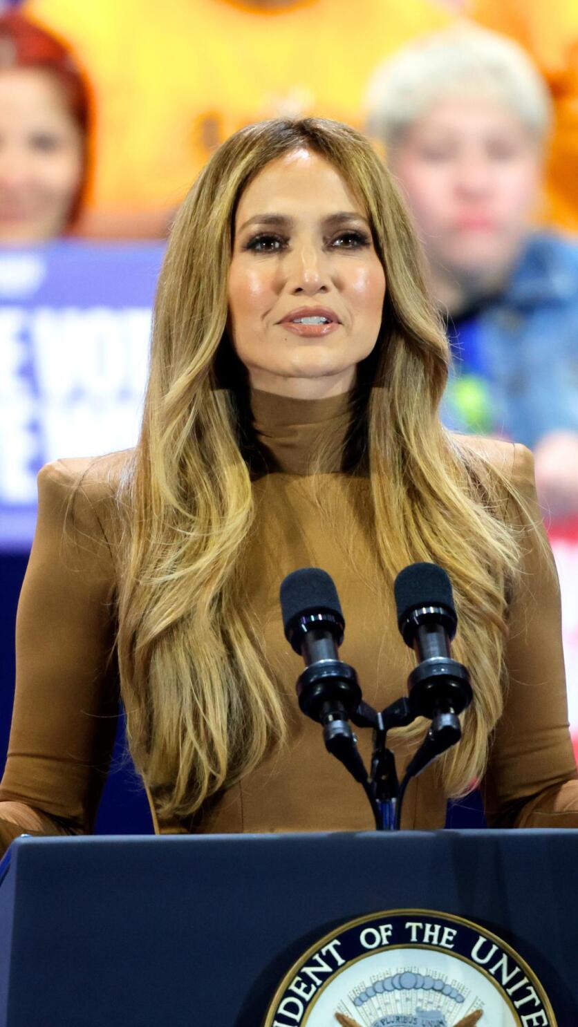 Jennifer Lopez addresses Puerto Rico comments made at Trump's rally | AP News