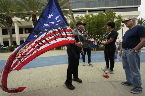 Pro-Trump Rally in Beverly Hills Takes Place Five Days After the Election —  The