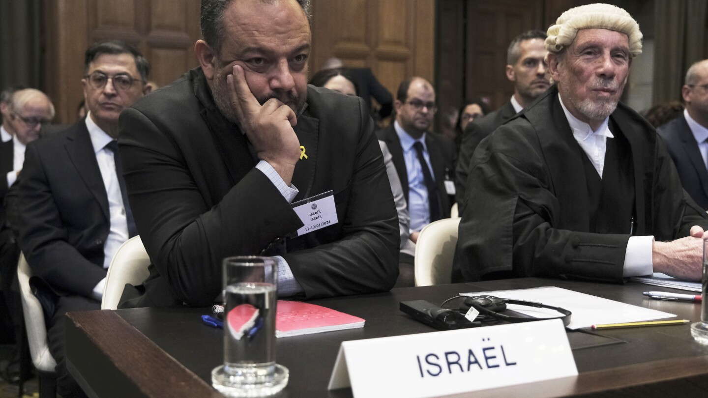 Israel defends itself against genocide allegations at the International Court of Justice
