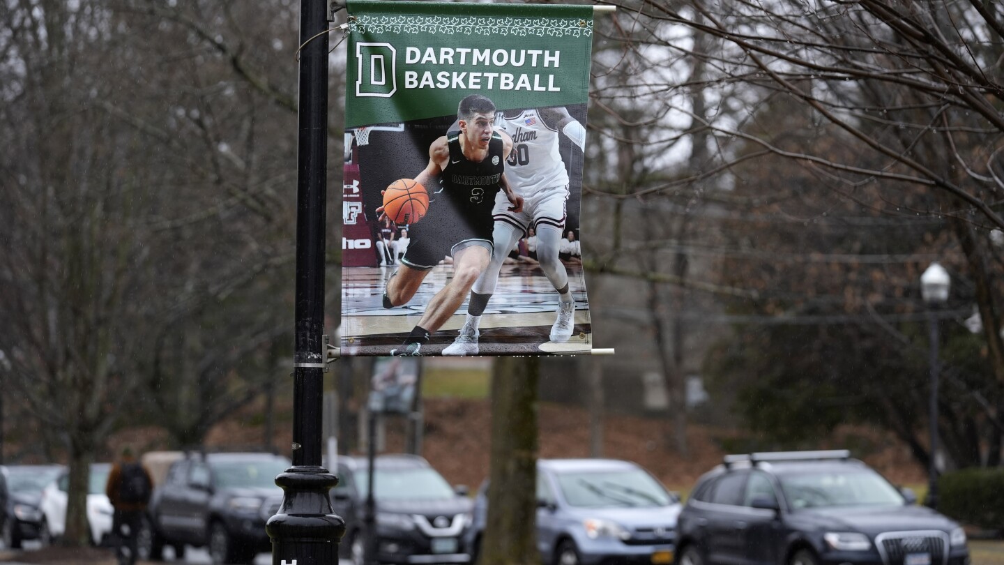Мъжкият баскетболен вот в Дартмут за обединяване се разглежда като закъснял крайъгълен камък за защитниците на колежаните спортисти