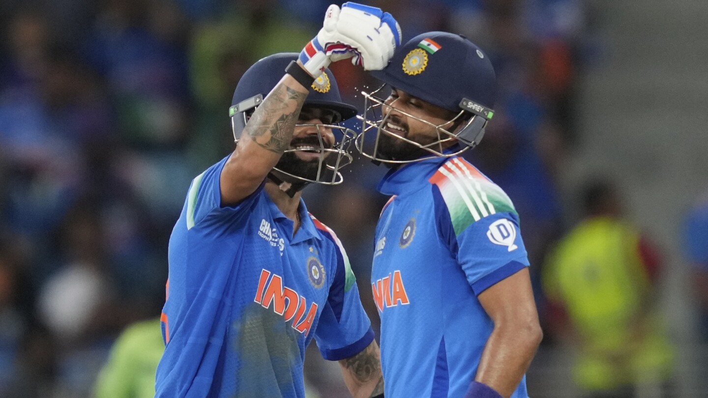 Host Pakistan at risk of early exit from Champions Trophy after losing to Kohli’s India by 6 wickets