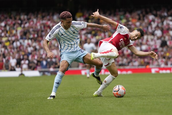 Saka sparkles as Arsenal opens EPL season with win. Newcastle