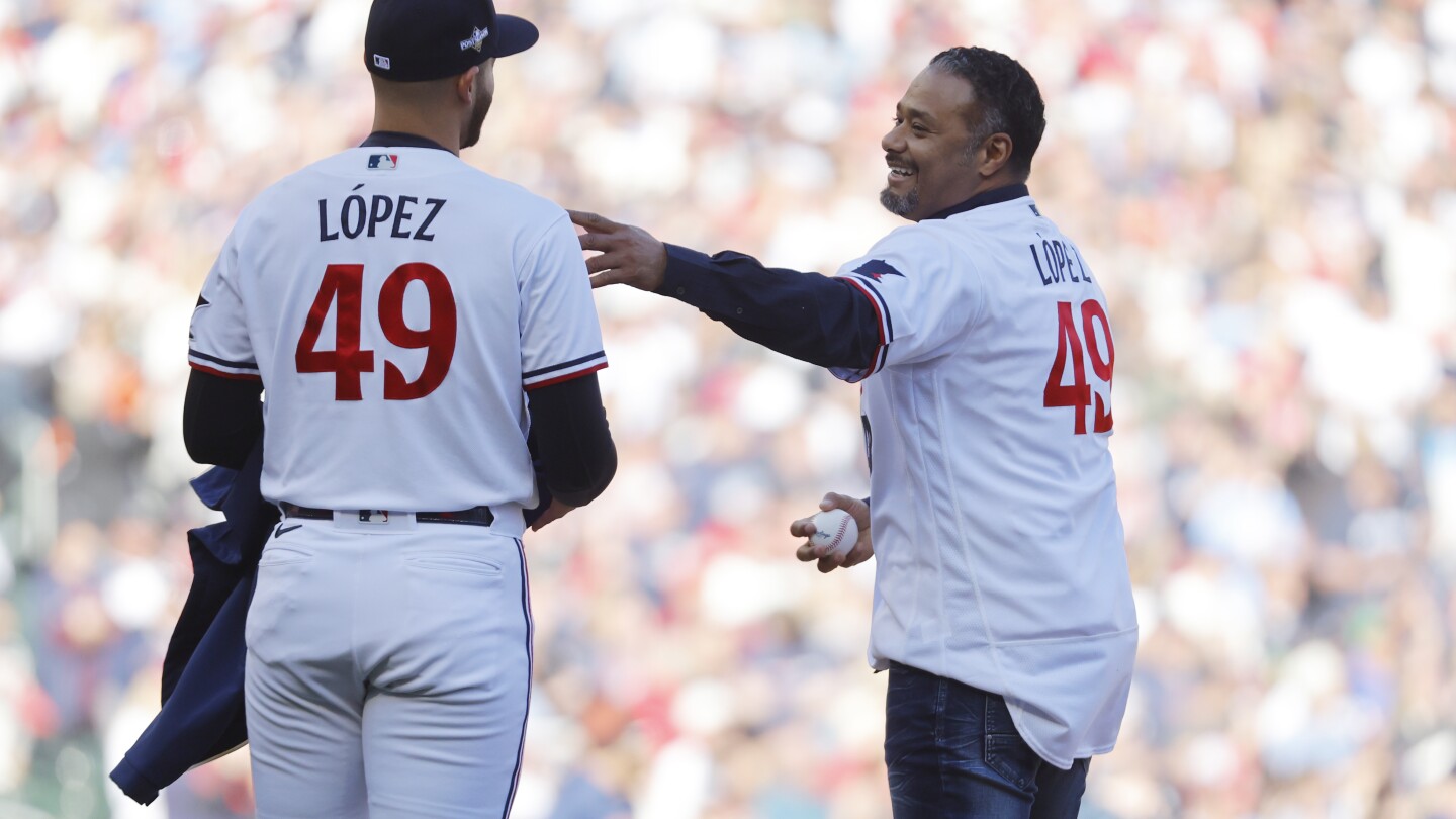 MLB Playoffs: Pablo Lopez rocked a Johan Santana Twins jersey for Game 1