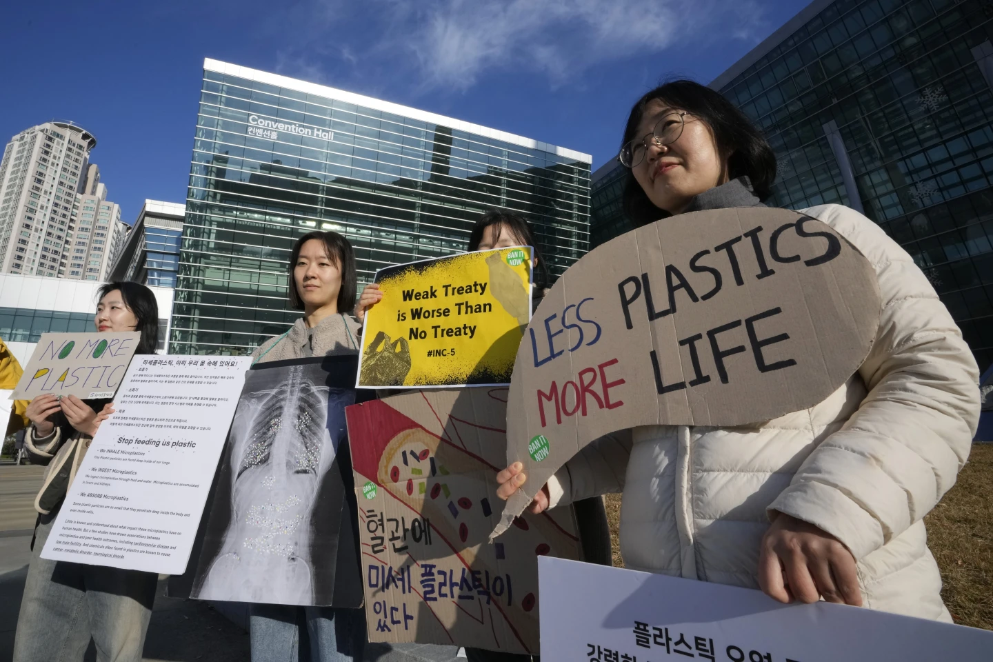 What to Know About the Plastic Pollution Treaty Talks That Have Concluded in South Korea
