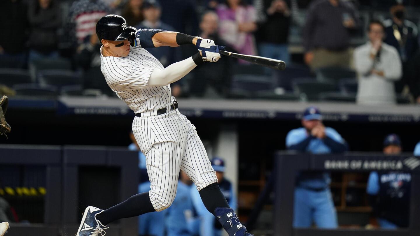Aaron Judge Takes Home Run Lead With Walk-Off Against Toronto