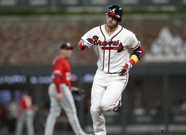 Donaldson, Albies homer again, Braves win 9th straight