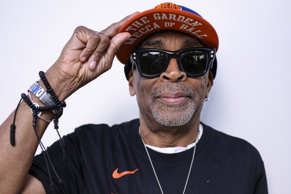 Director Spike Lee poses for a portrait photograph for the film 'Highest 2 Lowest' at the 78th international film festival, Cannes, southern France, Tuesday, May 20, 2025. (Photo by Joel C Ryan/Invision/AP)
