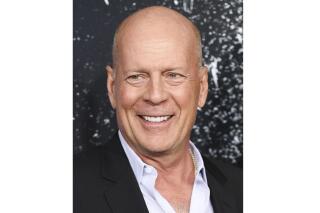 FILE - Actor Bruce Willis appears at the premiere of "Glass" in New York on Jan. 15, 2019. Wills is stepping away from acting after a diagnosis of aphasia, a condition that causes the loss of the ability to understand or express speech, his family announced Wednesday. In a statement posted on Willis’ Instagram page, the 67-year-old actor’s family said Willis was recently diagnosed with aphasia and that it is impacting his cognitive abilities. (Photo by Evan Agostini/Invision/AP, File)