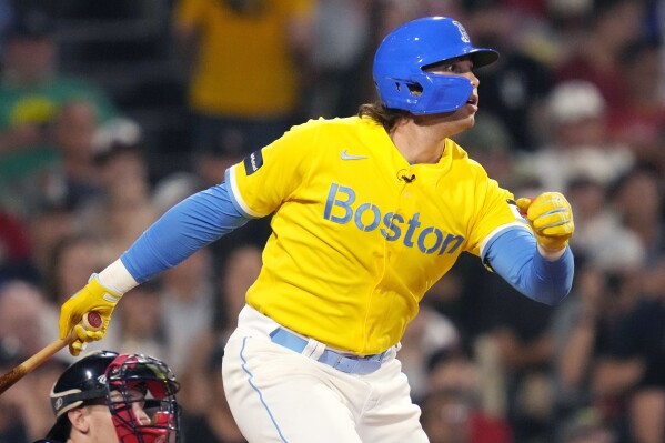 Red Sox on X: You know what it is Blue and yellow. Blue and