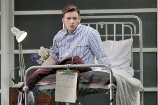This June 4, 2019 photo released by the San Francisco Opera shows Aryeh Nussbaum Cohen during a production of “Orlando” at the San Francisco Opera. Cohen is one of a young generation of countertenors who are popularizing a once-obscure vocal register that lies above normal tenor range and requires them to sing in falsetto or “head voice.” (Cory Weaver/San Francisco Opera via AP)