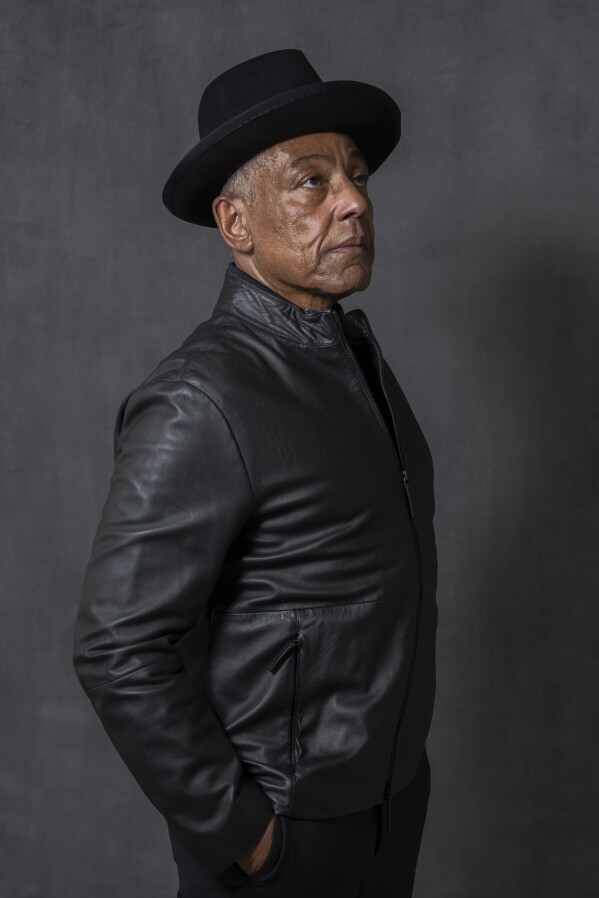 Actor Giancarlo Esposito poses for a portrait in New York on March 26, 2024, to promote his series "Parish." (AP Photo/Gary Gerard Hamilton)