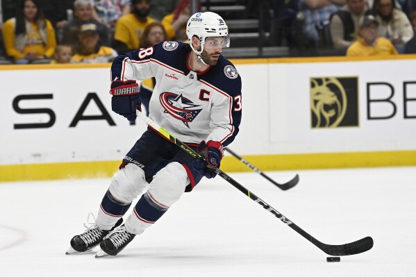 Columbus blue jackets and vintage shirts
