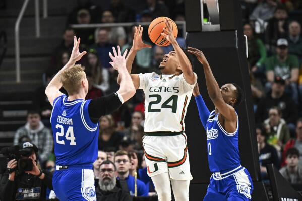 Nijel Pack leads No. 19 Miami to 93-85 win over Louisville