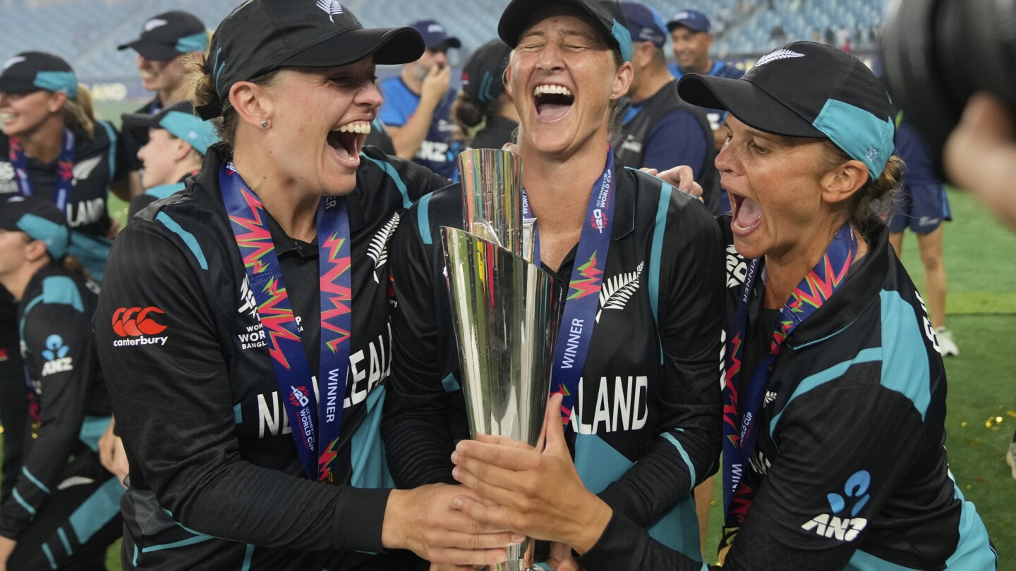 New Zealand White Ferns Win Women's T20 World Cup