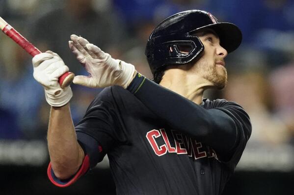Carlos Santana scratched from Cleveland Indians lineup with left