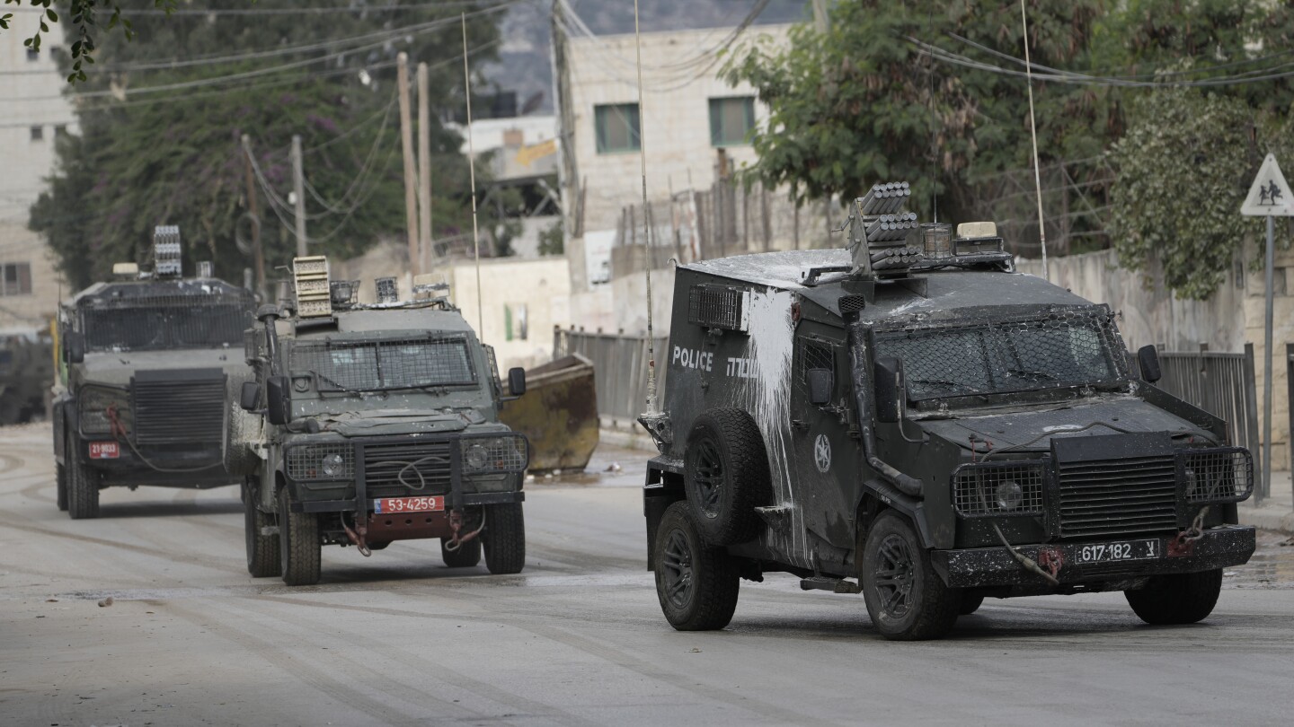 Palestinian officials say Israeli raids across the occupied West Bank have killed 9 people