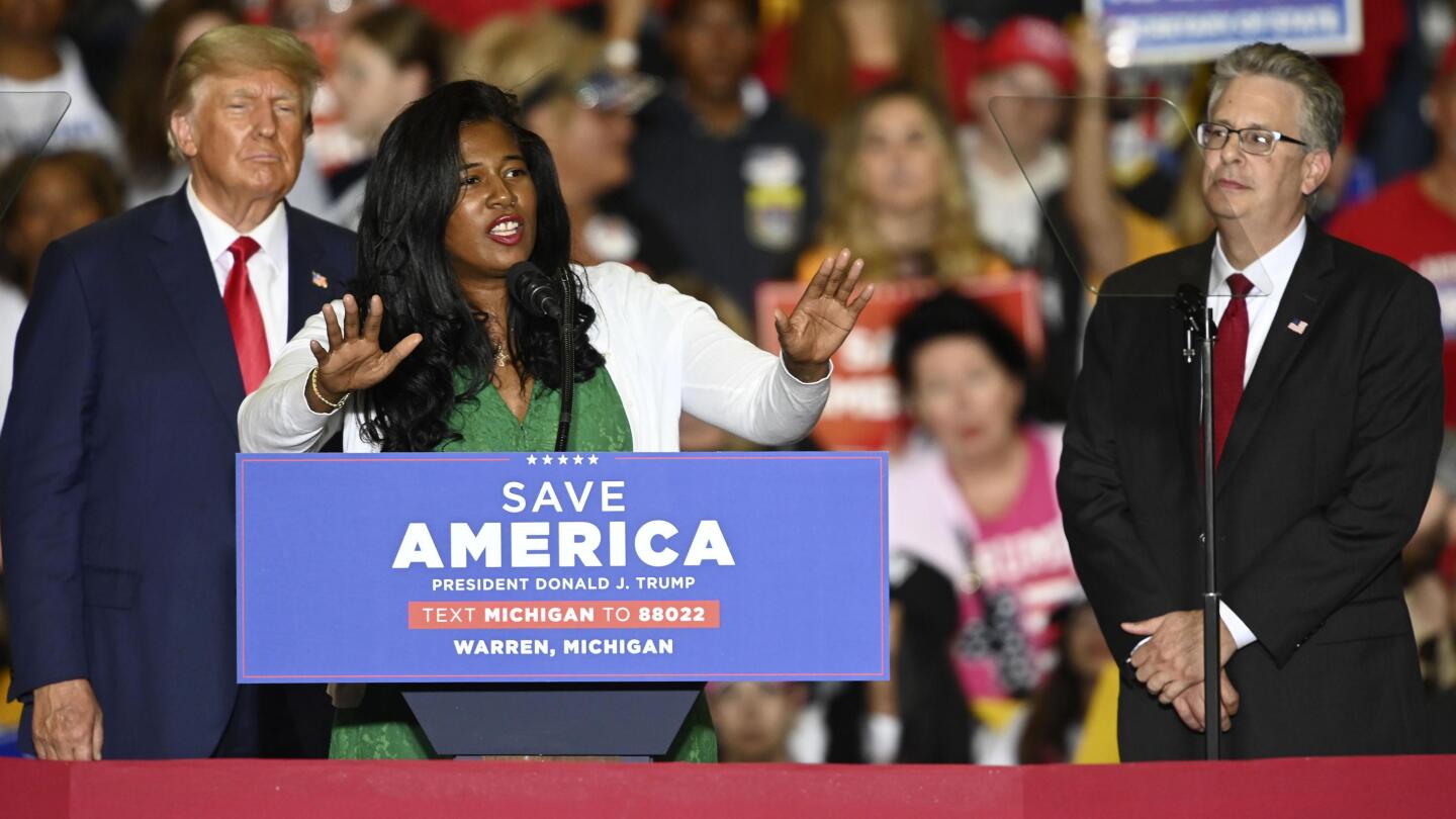 Defeated election conspiracists seek to lead Michigan GOP