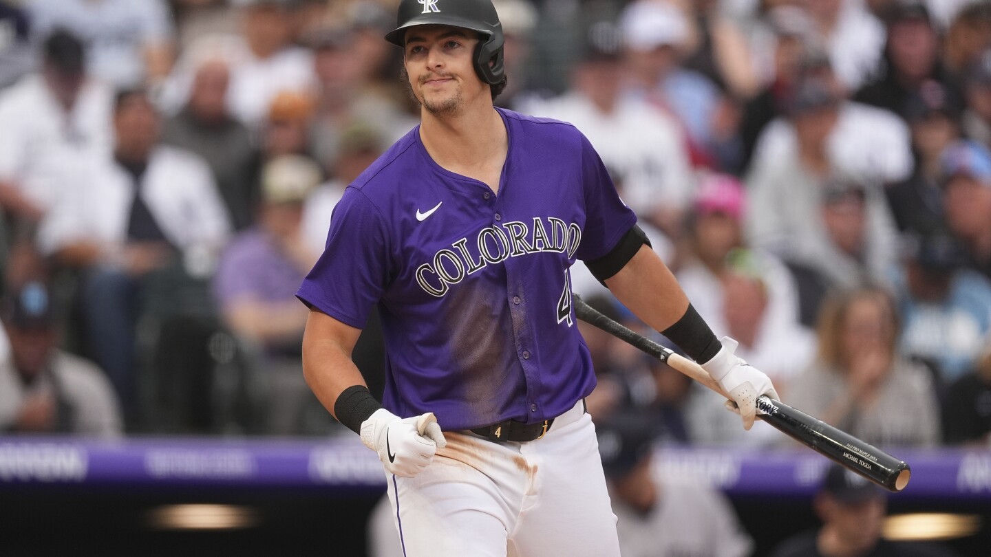 Rockies Demote First Baseman Michael Toglia to Triple-A Albuquerque
