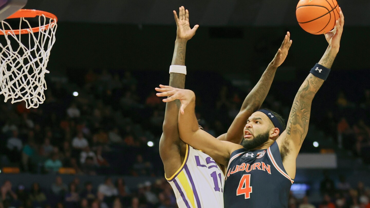 Johni Broome of Auburn, Cooper Flagg of Duke unanimous picks to lead the AP All-America team - The Associated Press