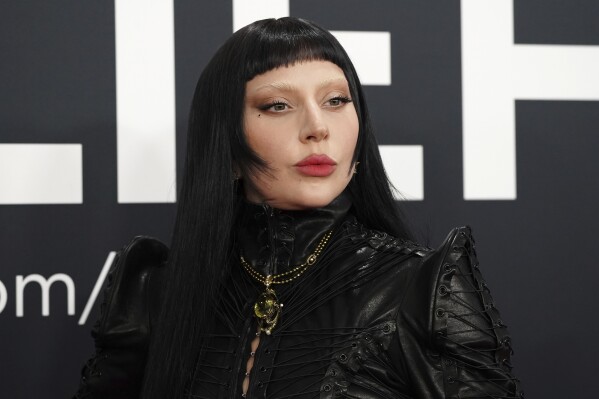 Lady Gaga appears at the 67th annual Grammy Awards in Los Angeles on Feb. 2, 2025. (Photo by Jordan Strauss/Invision/AP, File)