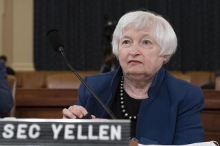 FILE - Treasury Secretary Janet Yellen testifies before the House Ways and Means Committee on Capitol Hill in Washington, on June 8, 2022. Yellen will travel to Asia this month, her first trip to the Indo-Pacific since becoming head of the agency. She will represent the U.S. at the Group of 20 finance minister meetings in Bali. (AP Photo/Jose Luis Magana, File)