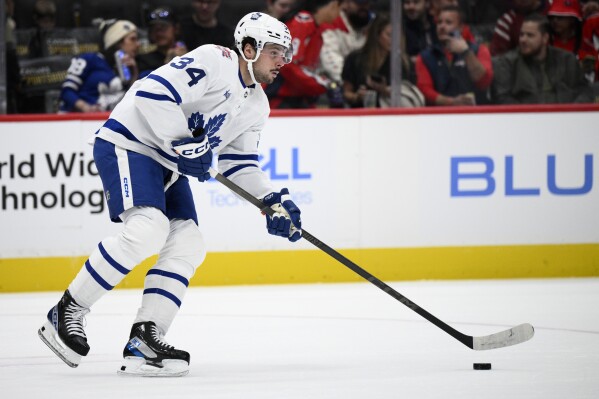 Auston Matthews' power-play goal lifts Leafs over Devils - The