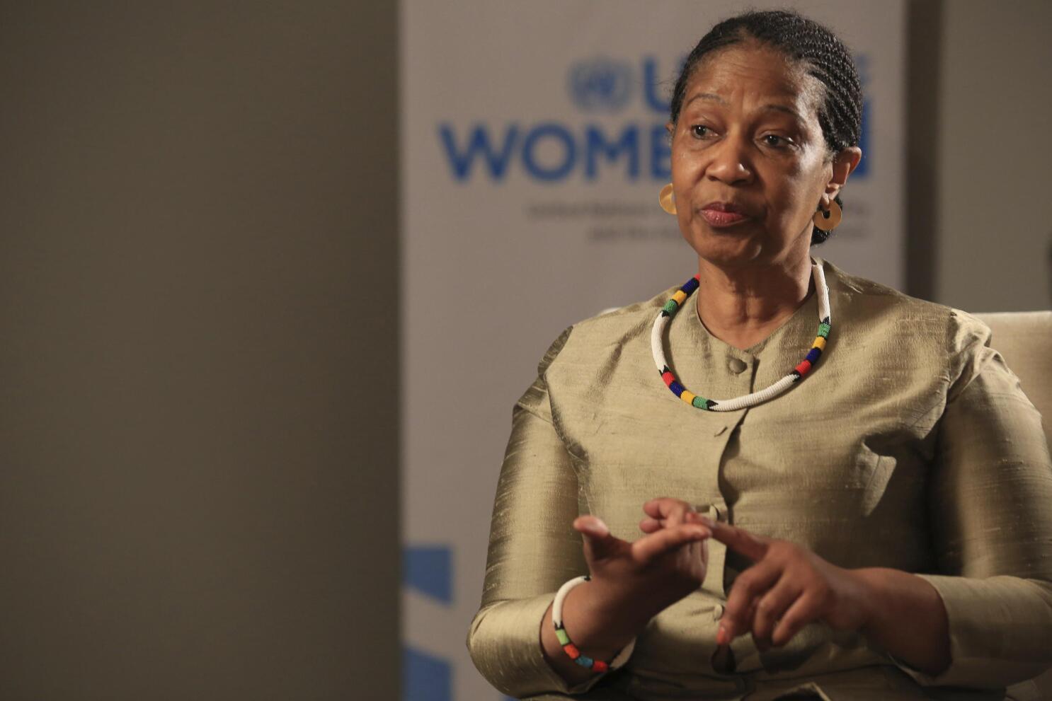 UN Women Executive Director Phumzile Mlambo-Ngcuka and Chair of