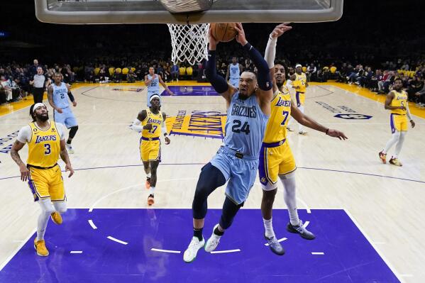 Lakers vs. Grizzlies Final Score: Anthony Davis secures W on Pau