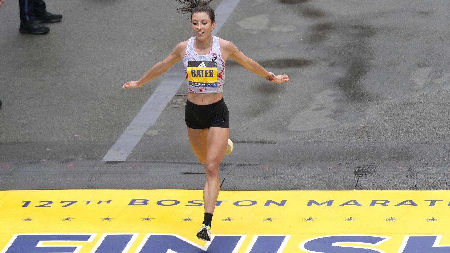 Ема Бейтс, водеща състезателка от САЩ в Бостънския маратон, ще се опита да победи кенийците и да избегне дупките