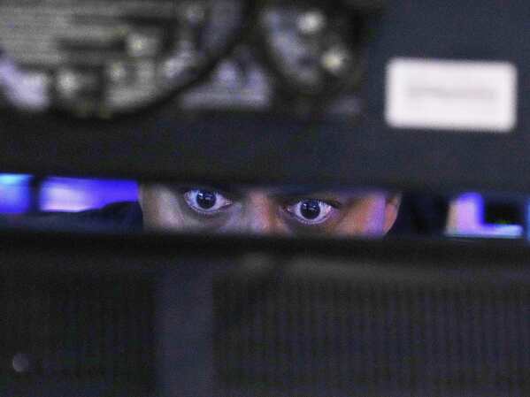 Specialist Dilip Patel works on the floor of the New York Stock Exchange, Tuesday, June 3, 2025. (AP Photo/Richard Drew)