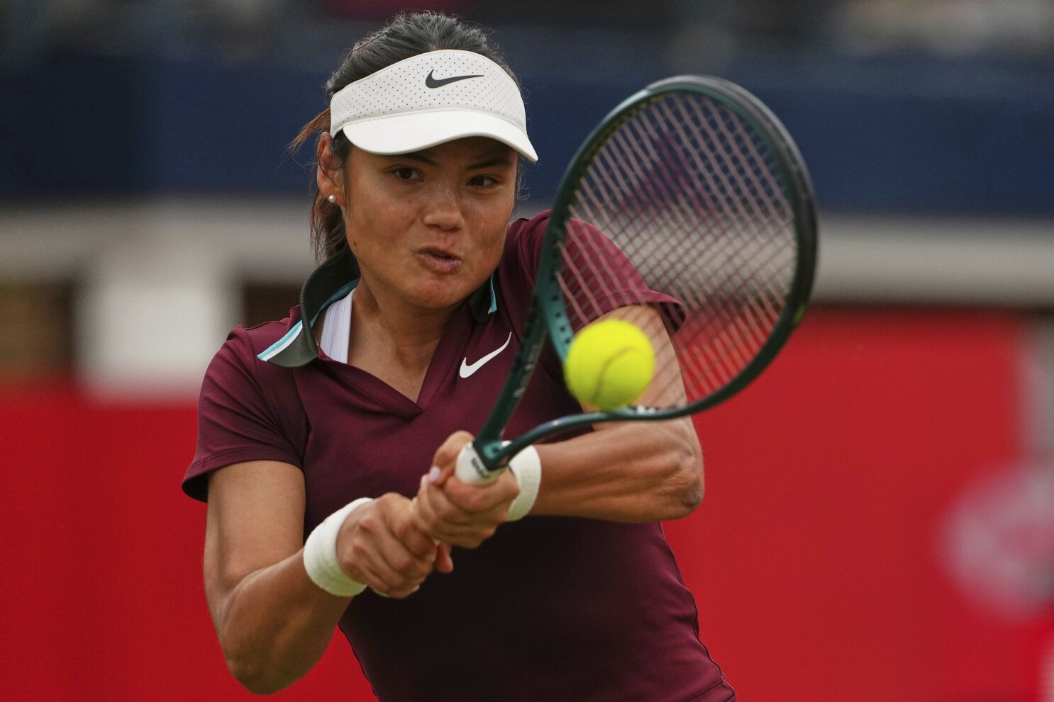 Raducanu to miss Berlin Open because of back issue ahead of Wimbledon