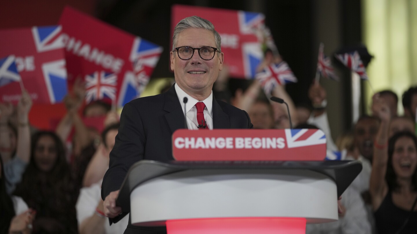 The Labour Party has officially won enough seats in the UK’s 2024 general election to have a majority in parliament, as vote counting continues. Lab