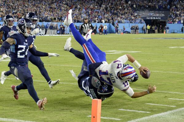 line on bills titans game