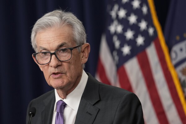 Federal Reserve Board Chair Jerome Powell speaks during a news conference the Federal Reserve in Washington, Wednesday, March 20, 2024. (AP Photo/Susan Walsh)