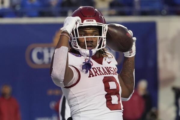 Kansas rallies, but Arkansas wins Liberty Bowl 55-53 in 3OTs