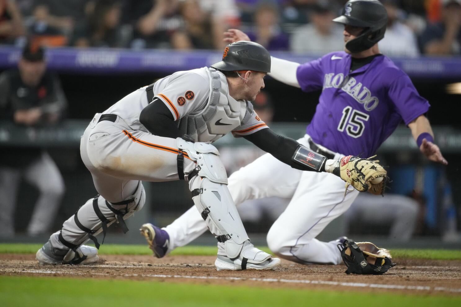 C.J. Cron homers, triples, Rockies beat Rangers in extras