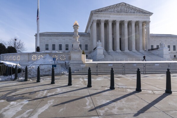 The Supreme Court is pictured, Jan. 10, 2025, in Washington. (AP Photo/Jacquelyn Martin, File)