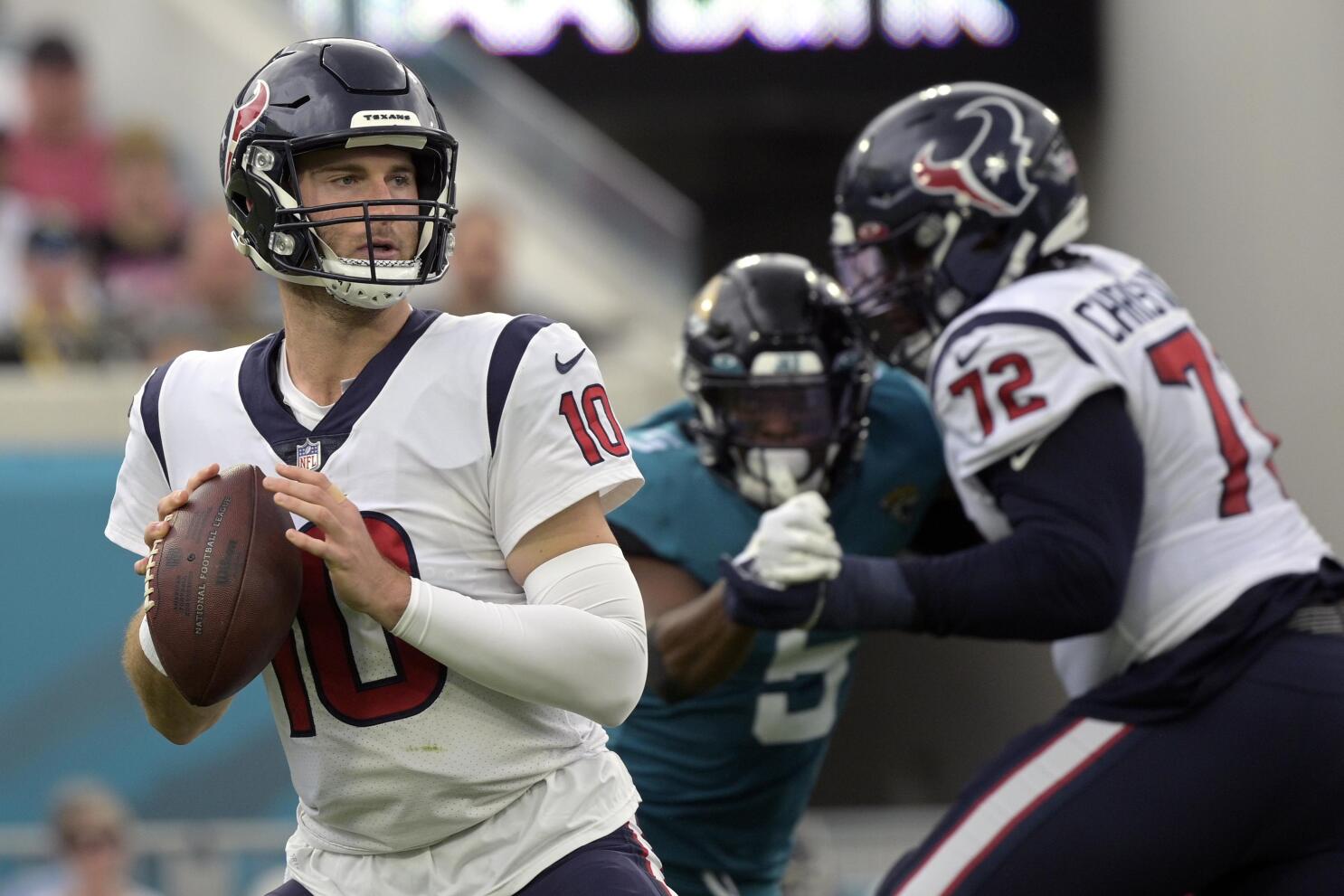 Texans' Davis Mills delivers encouraging performance, 'step in right  direction' for offense in loss to Raiders