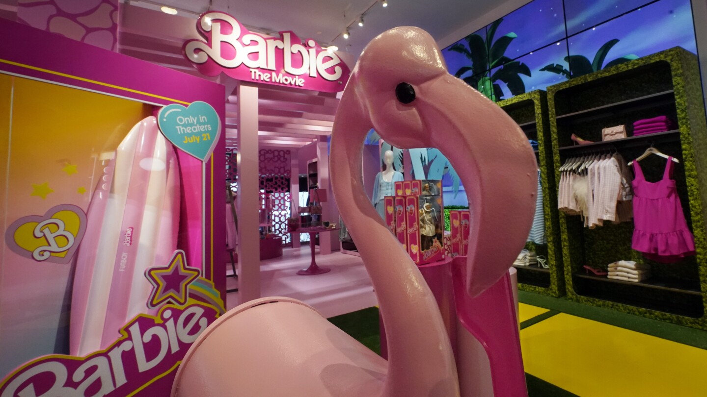 Awash in pink, anyone needs a piece of the ‘Barbie’ movie promoting mania